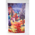 New selling custom quality cashmere the fairy tale hut knitted scarf with many colors